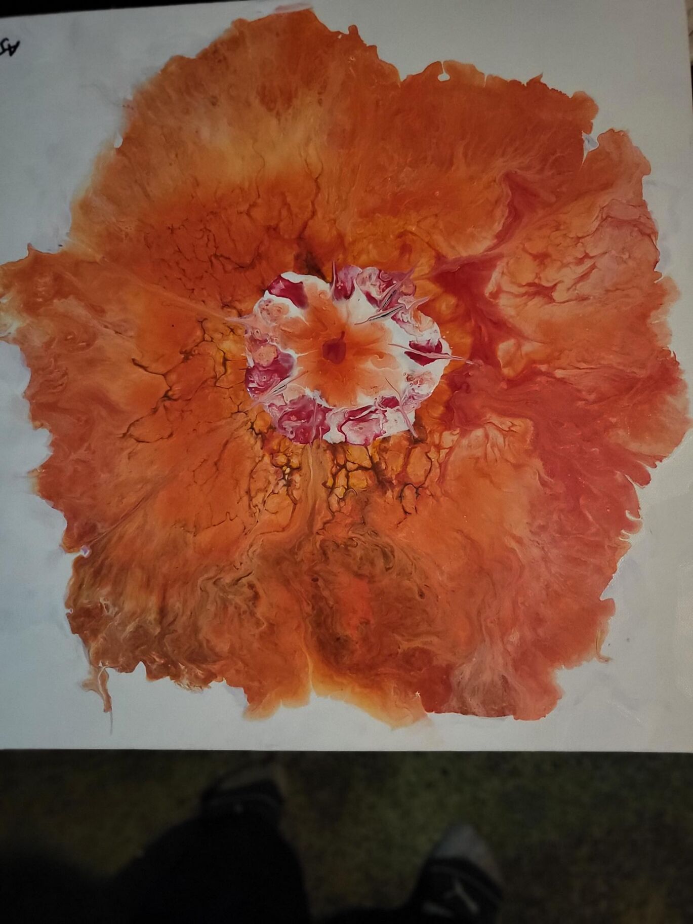 Fluid Art Florals (acrylic) AJ Webb (Sat. May 30 from 10 am-3 pm and Sun. May 31 from 2-4 pm (Level 1-2) - Image 2