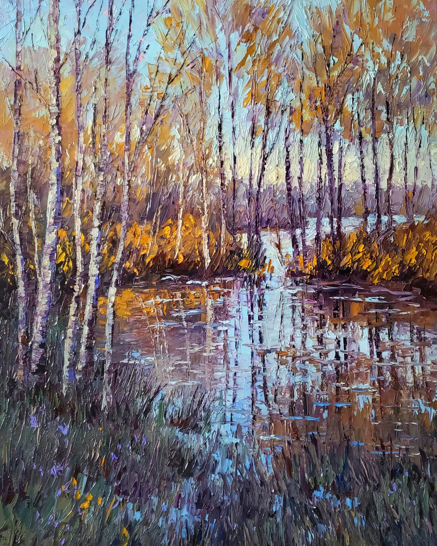 Ontario Spring Landscapes (Palette Knife Painting in OIL) with Maria ...