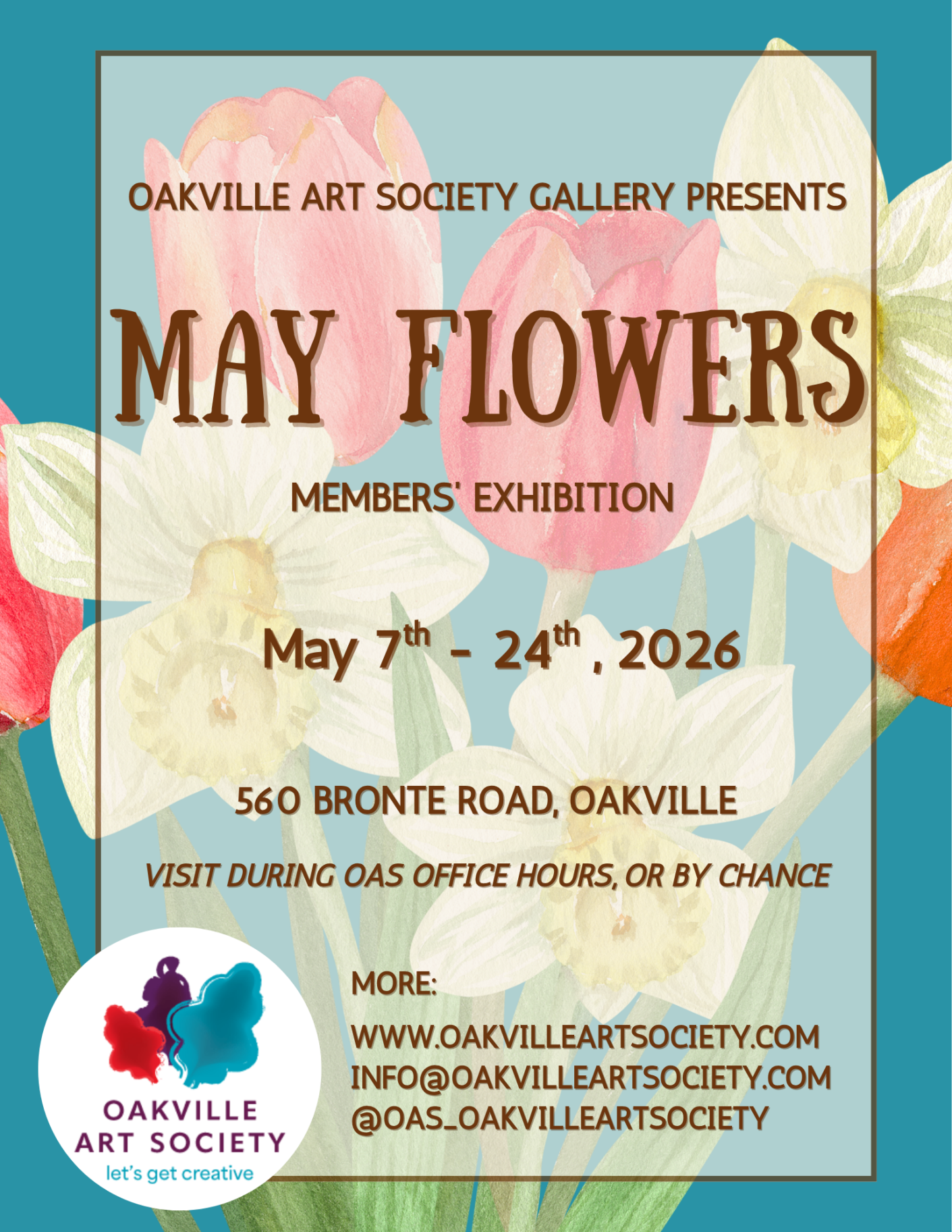 May Flowers OAS Members’ exhibition poster