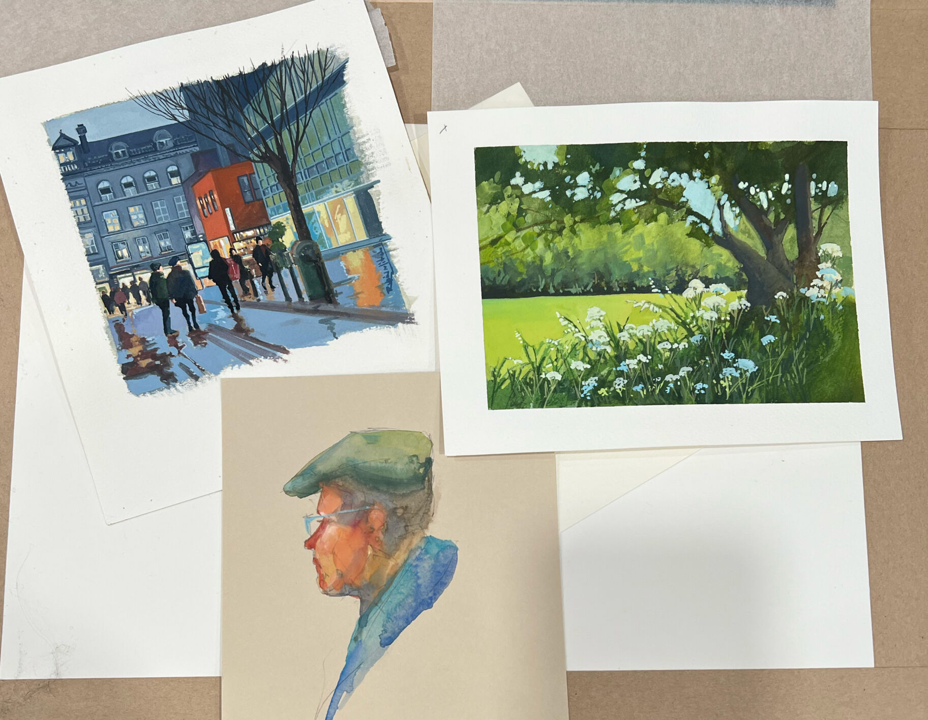 PUBLISH Sept. 14 Gouache Painting with Robin Mitchell (Sat. Nov.7 and Sun. Nov.8) 10 am-2 pm