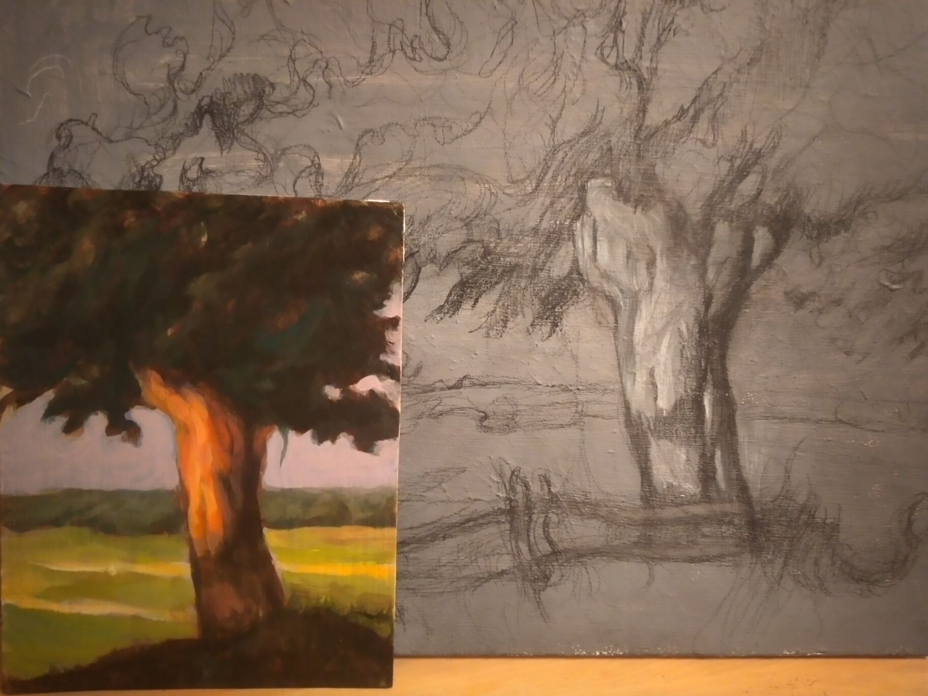 Plein Air to Studio Landscape Painting -- acrylic / oil (SIX weeks) with Jorgen Lauritzen (Thursday afternoons) 1-4 pm (Sept. 24-Oct. 29) Studio TWO