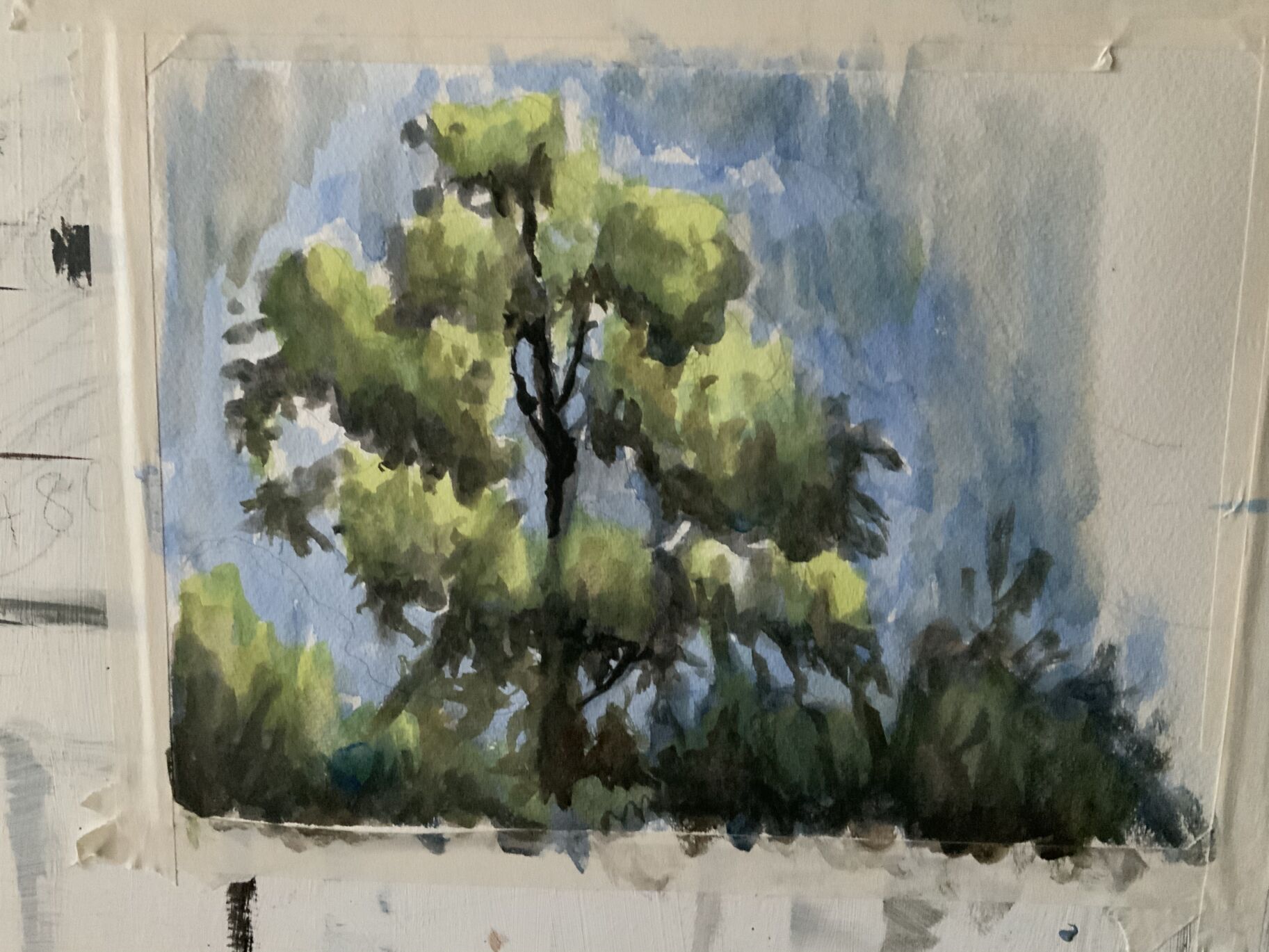 Plein Air to Studio Landscape Painting -- acrylic / oil (SIX weeks) with Jorgen Lauritzen (Thursday afternoons) 1-4 pm (Sept. 24-Oct. 29) Studio TWO - Image 8
