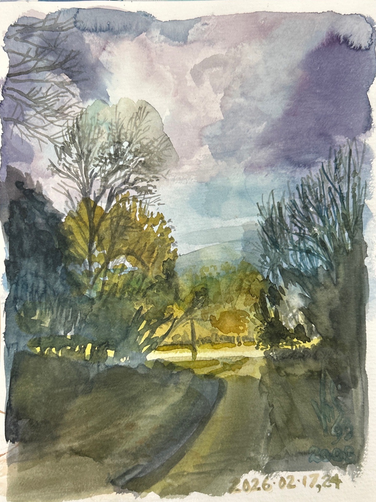 *FALL* Just Beyond Beginner (Watercolour) David Foster (8 weeks) Thursdays EVE (6:30-9:30 pm) Sept.10 - Oct.29 (level 1+) Studio ONE - Image 5