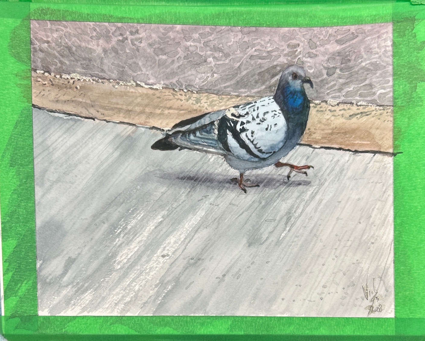*FALL* Just Beyond Beginner (Watercolour) David Foster (8 weeks) Thursdays EVE (6:30-9:30 pm) Sept.10 - Oct.29 (level 1+) Studio ONE - Image 3