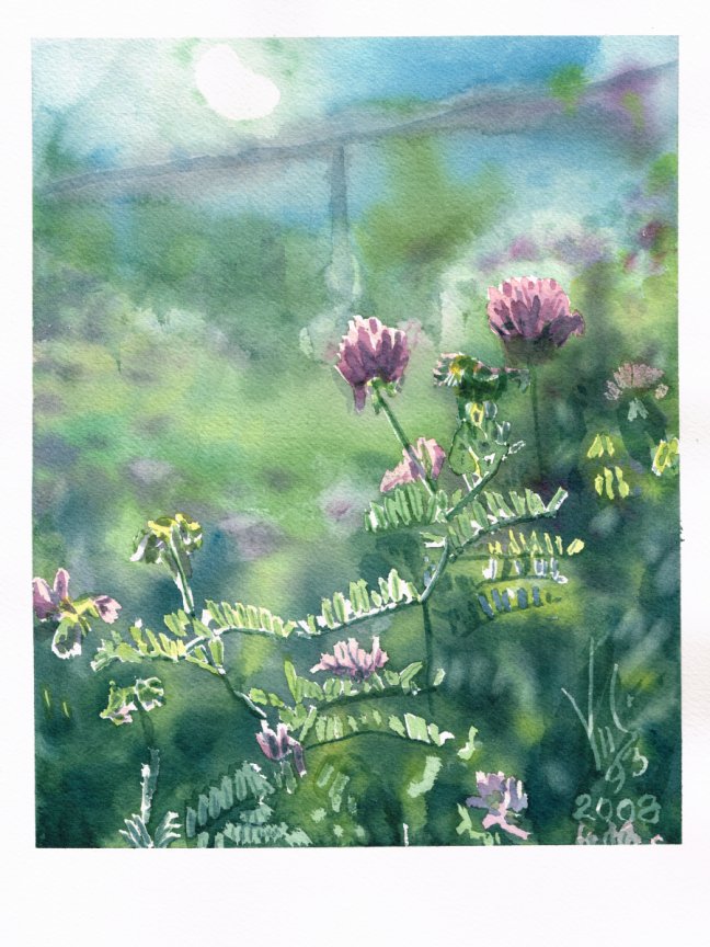 *FALL* Just Beyond Beginner (Watercolour) David Foster (8 weeks) Thursdays EVE (6:30-9:30 pm) Sept.10 - Oct.29 (level 1+) Studio ONE - Image 2