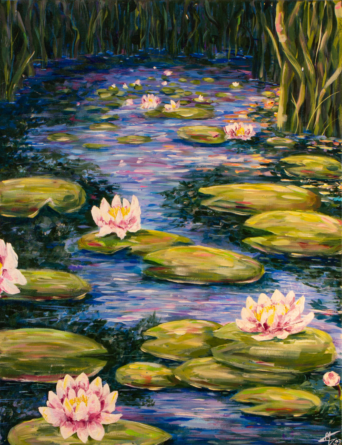 *FALL* Introduction to Acrylic Painting with Maia Lee-Thomas *8 weeks* Sept. 8 - Oct. 27 (Tues AM) 9:30 am-12:30 pm (Level 1, 1+) Studio TWO