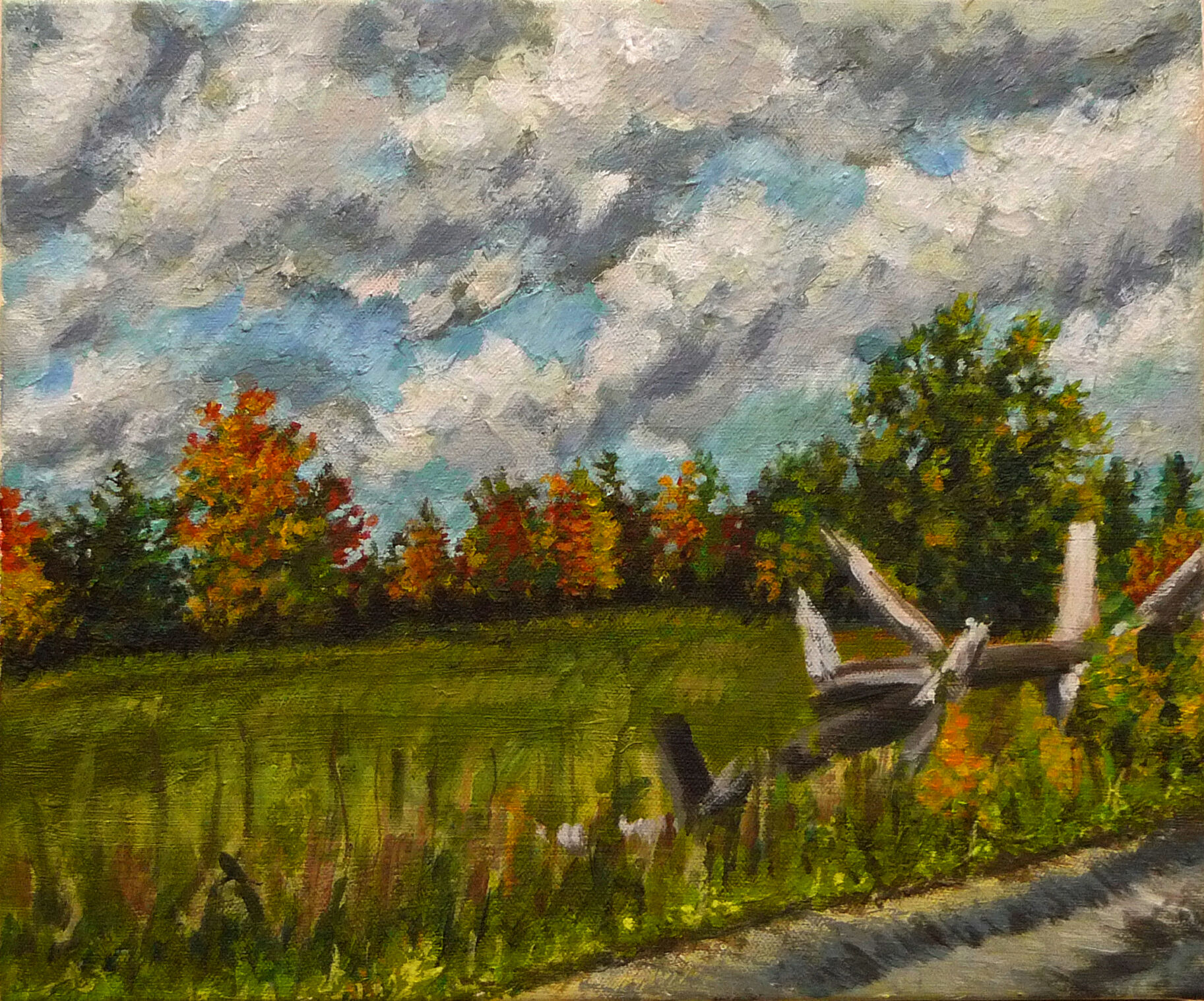 Plein Air to Studio Landscape Painting -- acrylic / oil (SIX weeks) with Jorgen Lauritzen (Thursday afternoons) 1-4 pm (Sept. 24-Oct. 29) Studio TWO - Image 6