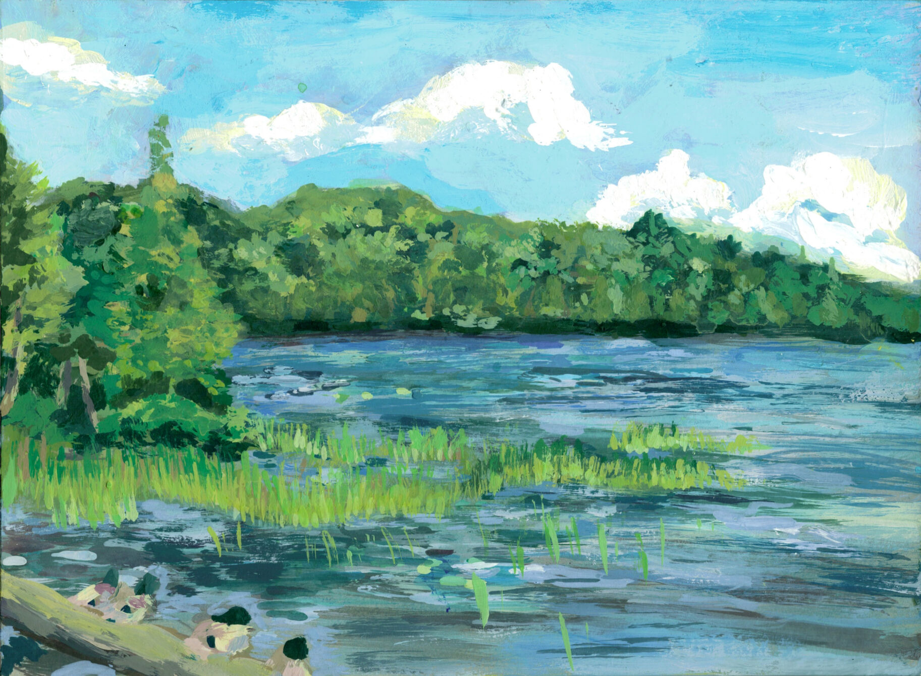 *FALL* Introduction to Acrylic Painting with Maia Lee-Thomas *8 weeks* Sept. 8 - Oct. 27 (Tues AM) 9:30 am-12:30 pm (Level 1, 1+) Studio TWO - Image 2