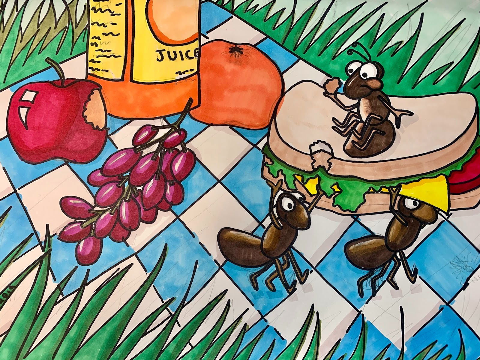 *FALL* Fun & Funky Drawing -- a Creative Drawing Adventure (Saturdays 9:30-11am) Julie Wurtele *8 WEEKS* (professional grade materials included) Sept. 12-Nov. 7 (Studio TWO) - Image 7