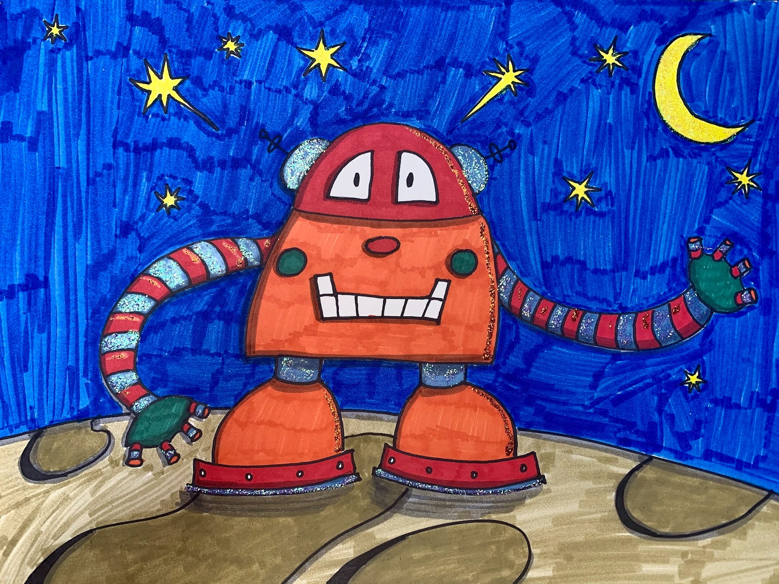 *FALL* Fun & Funky Drawing -- a Creative Drawing Adventure (Saturdays 9:30-11am) Julie Wurtele *8 WEEKS* (professional grade materials included) Sept. 12-Nov. 7 (Studio TWO) - Image 9