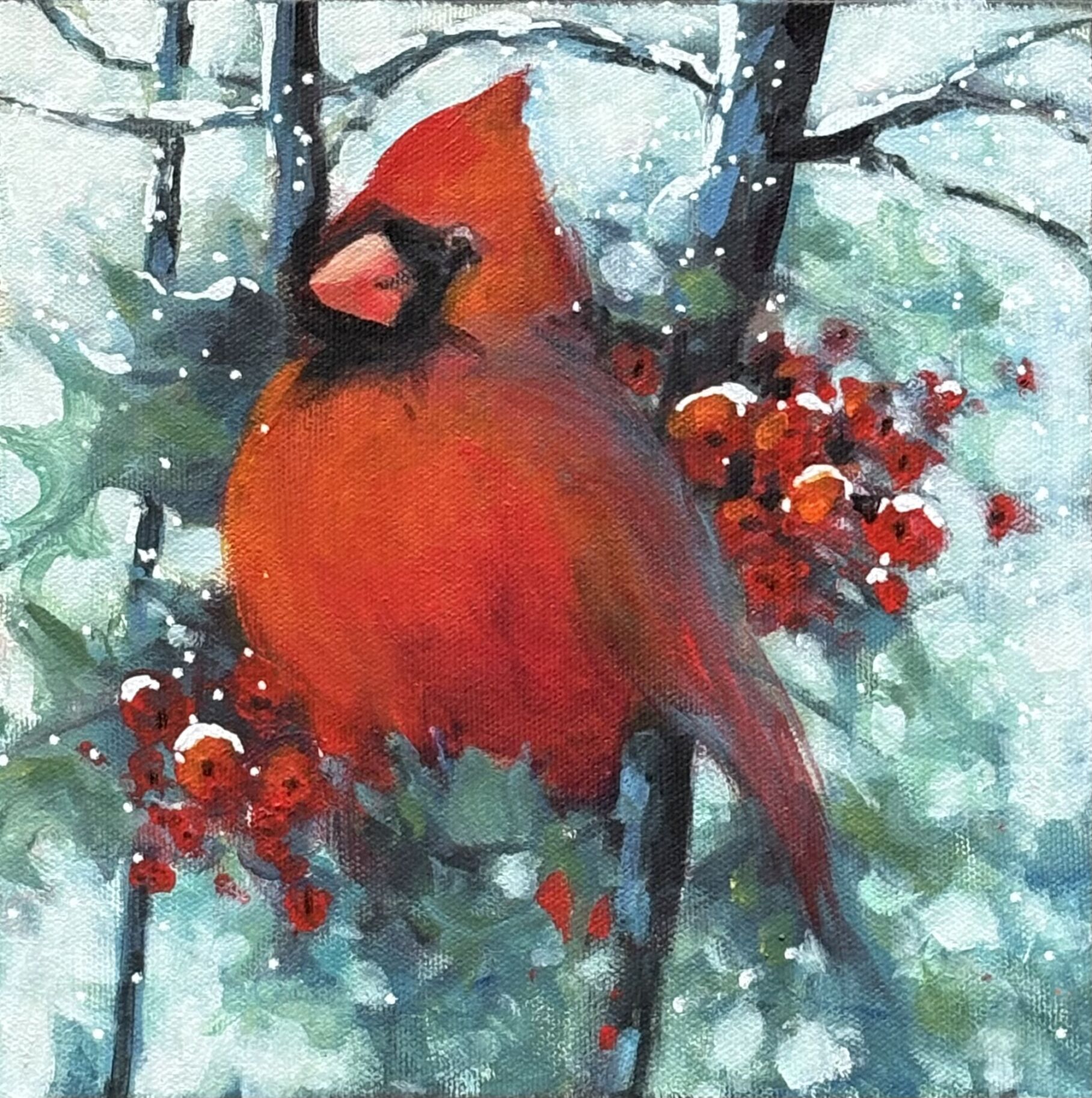 *Late Fall* Bright and Bold Variety of Impressionism (acrylic) Jacintha Krish (Tuesday mornings) Level 2 9:30 am-12:30 pm (6 weeks) Nov. 10 - Dec. 14 (Studio TWO)