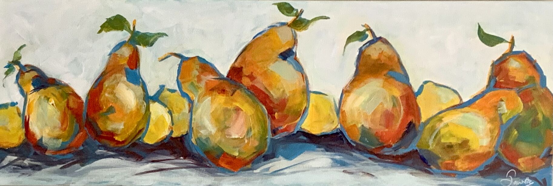 *Late Fall* Bright and Bold Variety of Impressionism (acrylic) Jacintha Krish (Tuesday mornings) Level 2 9:30 am-12:30 pm (6 weeks) Nov. 10 - Dec. 14 (Studio TWO) - Image 2