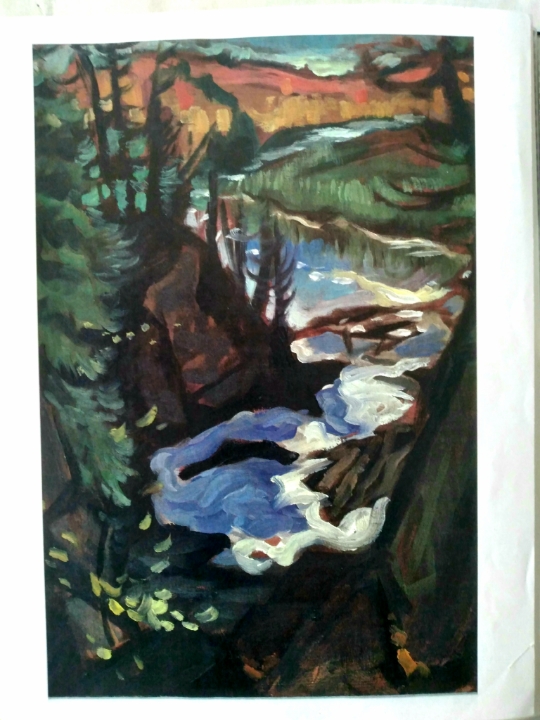 *Begins Oct. 8* Group of Seven Inspired Plein Air to Studio Landscape Painting -- acrylic / oil (FOUR weeks) with Jorgen Lauritzen (Thursday afternoons) 1-4 pm (Oct. 8-29) Studio TWO