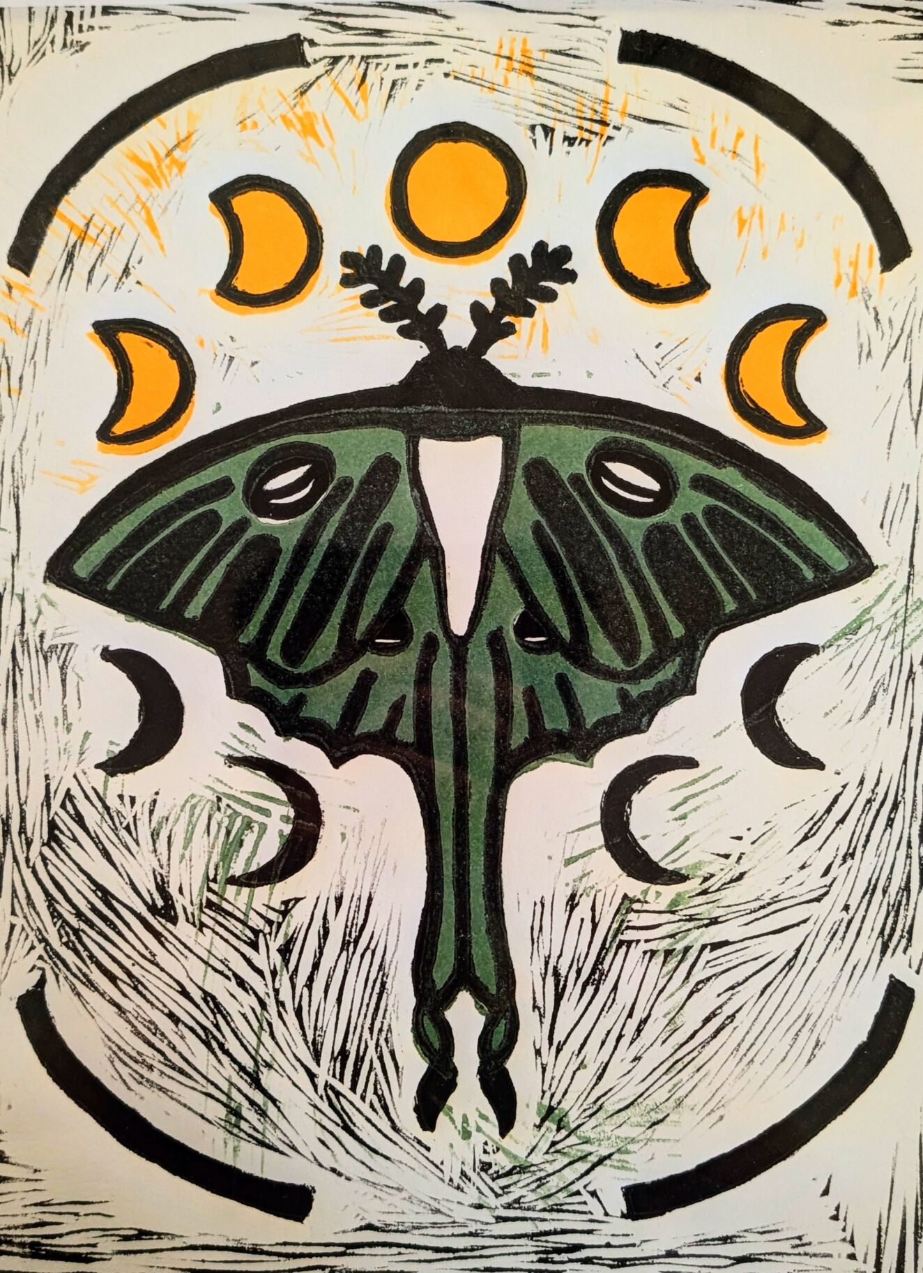 *Late Fall* Lino Block Printmaking *MATERIALS INCLUDED* with Lindsay Pearson (Fridays 4-6 pm) SIX weeks (Level 1) Nov.13-Dec.18 (Studio ONE)